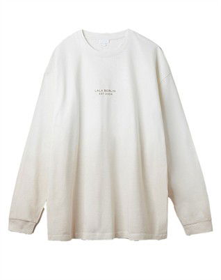 Igor Longsleeve Cotton T-shirt - Faded Beige